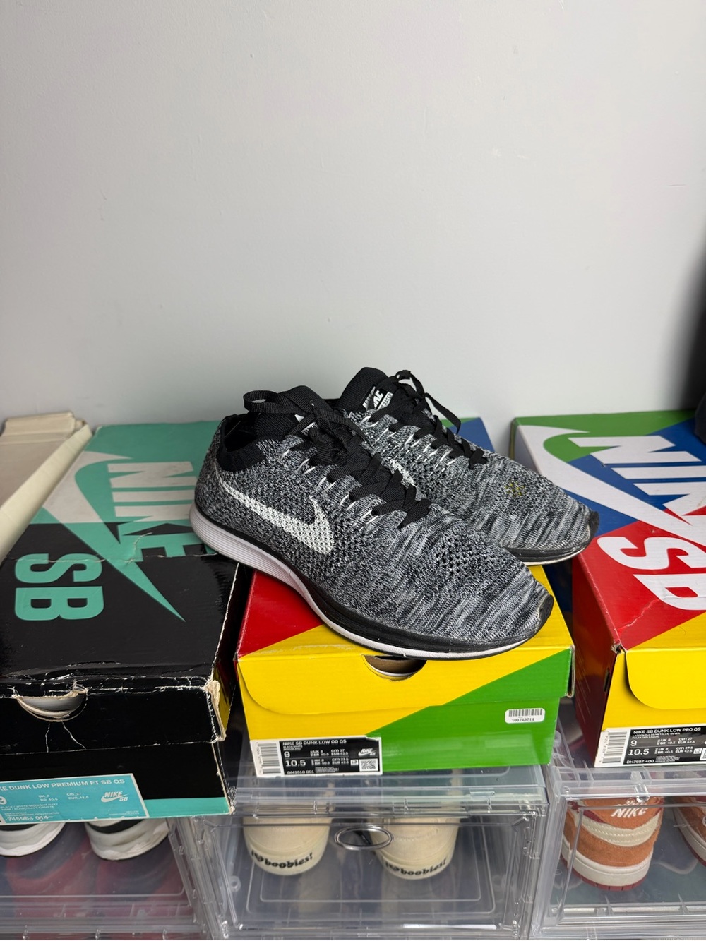 Nike Flyknit Racer Oreo